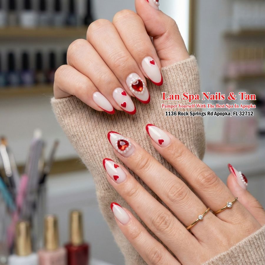 Valentine nail collection